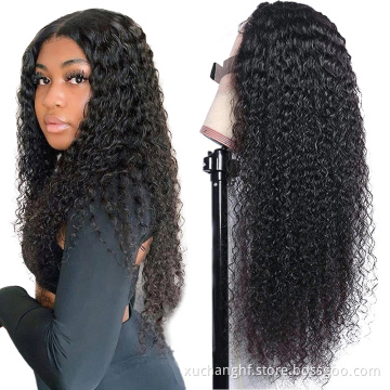 13x6 Cuticle Aligned Hd Full Brazilian Virgin Human Hair Lace Front Wigs for Black Women
